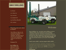 Tablet Screenshot of bossdrilling.com